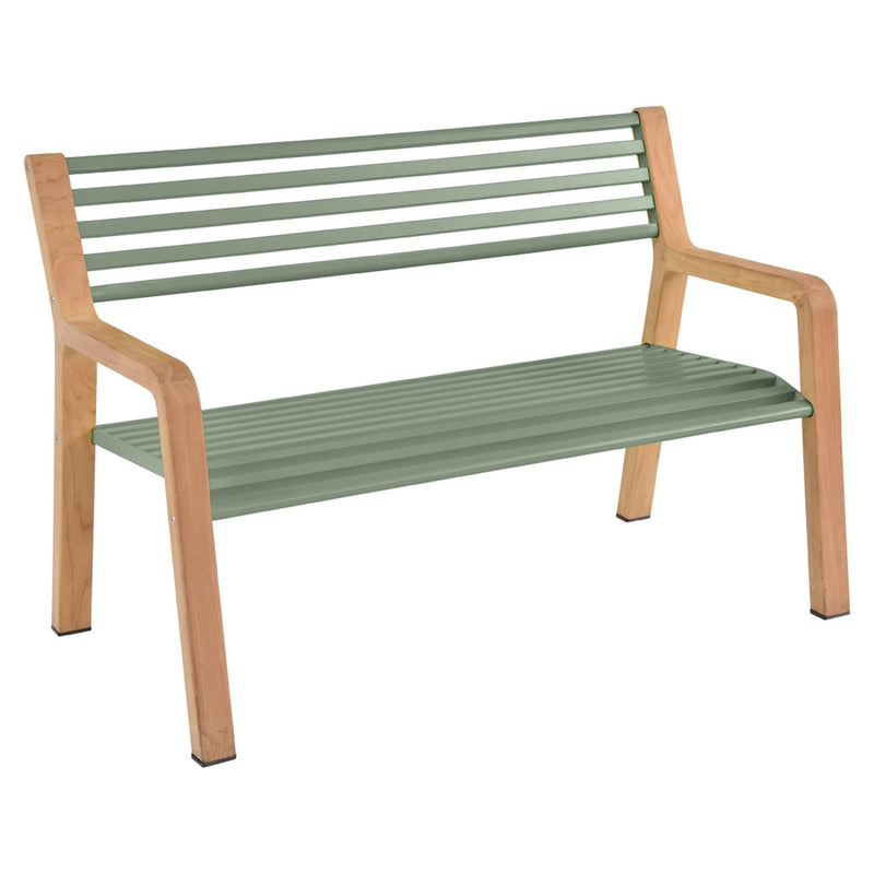Somerset Bench - Fermob - Outdoor Furniture - Acapulco Blue - HORNE