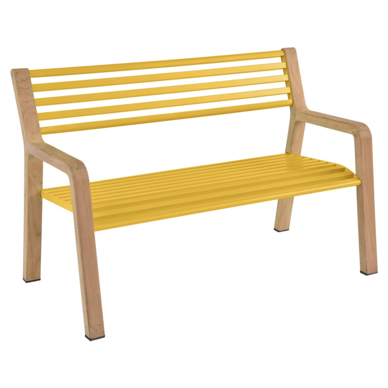Somerset Bench - Fermob - Outdoor Furniture - Acapulco Blue - HORNE