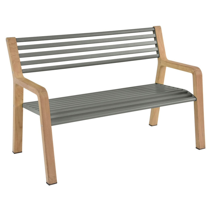 Somerset Bench - Fermob - Outdoor Furniture - Acapulco Blue - HORNE