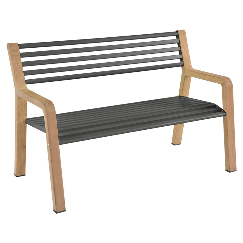 Somerset Bench - Fermob - Outdoor Furniture - Acapulco Blue - HORNE