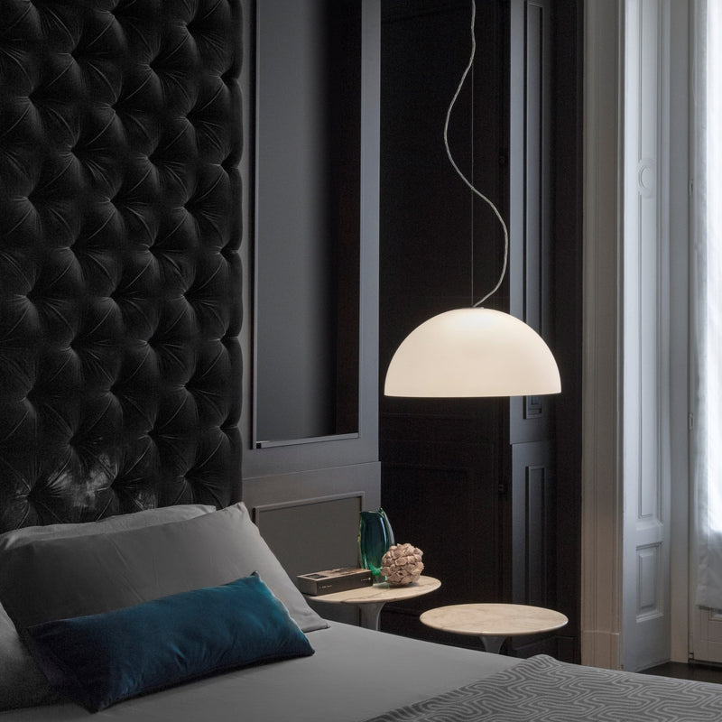 Sonora Opaline Pendant - Oluce - Pendants - Small - HORNE