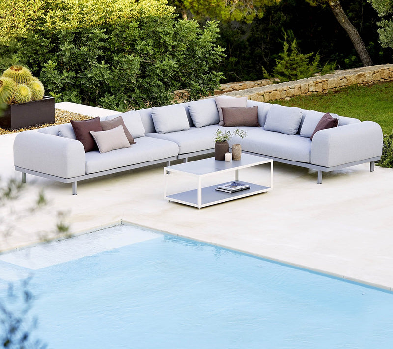 Space 2 - Seater Sofa - Cane Line - Outdoor Furniture - Short & Long Cushions - HORNE