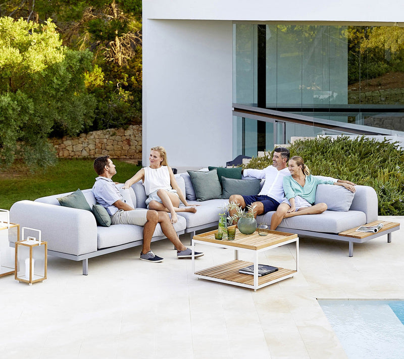 Space 2 - Seater Sofa - Cane Line - Outdoor Furniture - Short & Long Cushions - HORNE