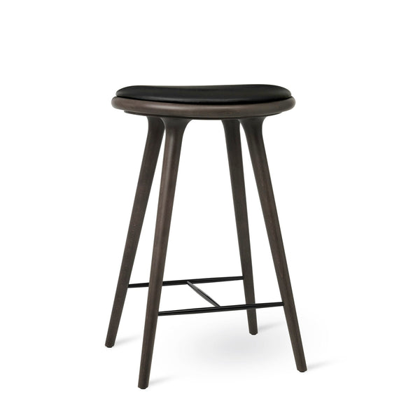 Space Stools - Sirka Grey Stain Beech - Mater - Stools + Benches + Ottomans - Counter Stool: 27.2"H - HORNE