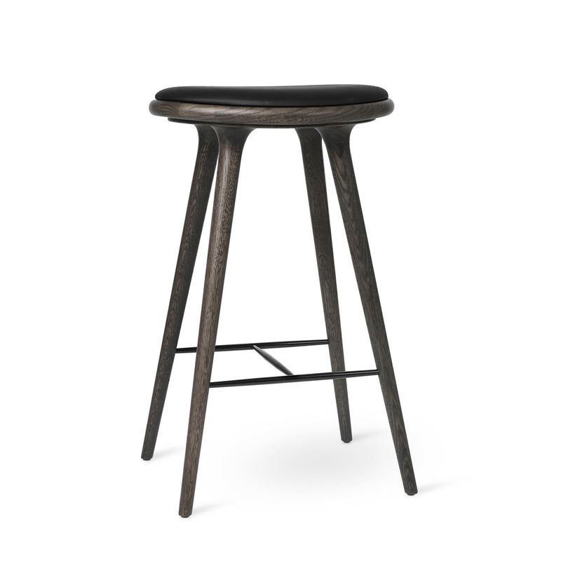 Space Stools - Sirka Grey Stain Oak - Mater - Stools + Benches + Ottomans - Bar Stool: 29