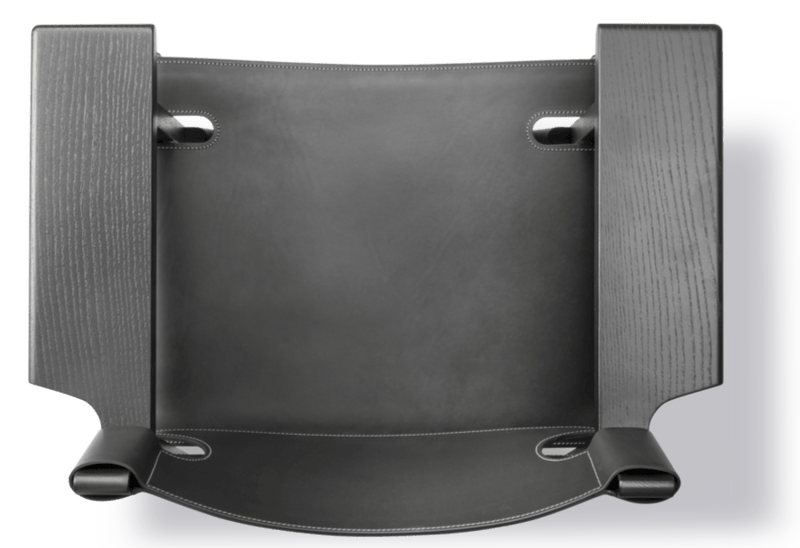 Spanish Chair - Fredericia - Chairs - Natural Saddle Leather/Soaped Oak - HORNE