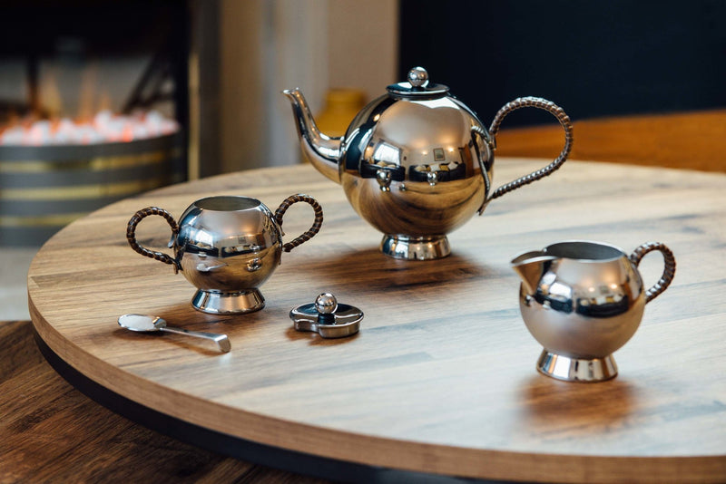 Spheres Cream Jug - Nick Munro - Coffee + Tea - Stainless Steel - HORNE