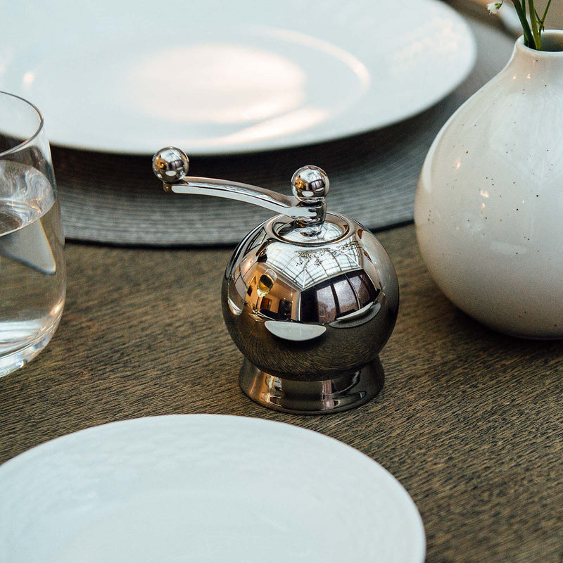 Spheres Pepper Mill Small - Nick Munro - Kitchen Tools - Stainless Steel - HORNE