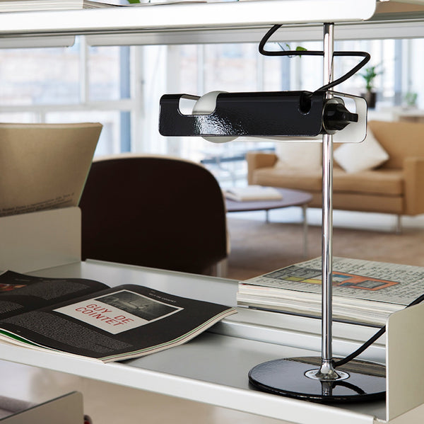Spider Table Lamp - Oluce - Table + Task - White - HORNE