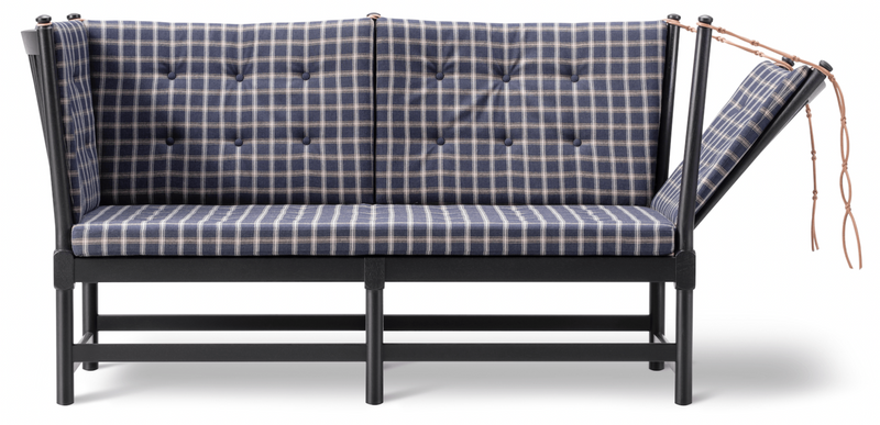 Spoke - Back Sofa - Black Lacquered Oak - Fredericia - Sofas - Capture 5201 - HORNE