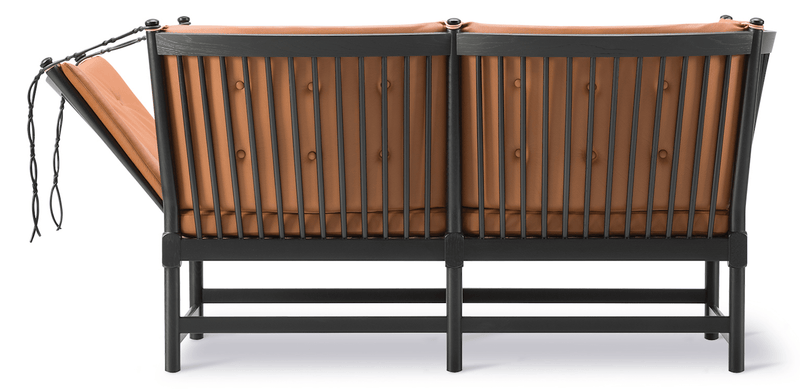 Spoke - Back Sofa - Black Lacquered Oak - Fredericia - Sofas - Capture 5201 - HORNE