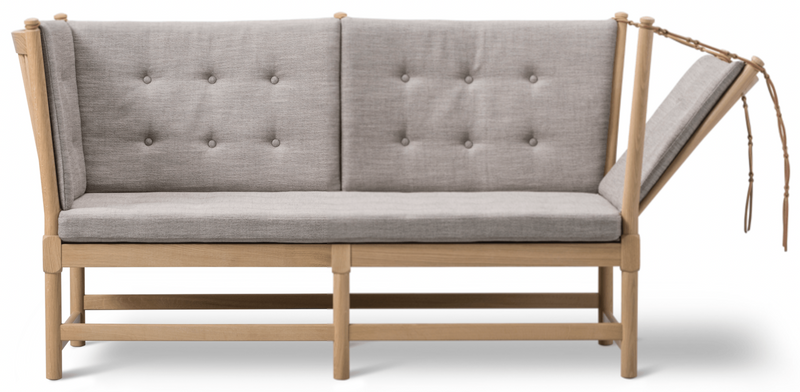 Spoke - Back Sofa - Soap Treated Oak - Fredericia - Sofas - Fiord 271 - HORNE