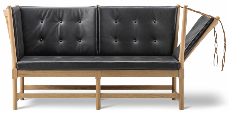 Spoke - Back Sofa - Soap Treated Oak - Fredericia - Sofas - Fiord 271 - HORNE