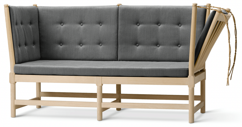 Spoke - Back Sofa - Soap Treated Oak - Fredericia - Sofas - Fiord 271 - HORNE