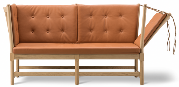 Spoke - Back Sofa - Soap Treated Oak - Fredericia - Sofas - Omni 307 - HORNE
