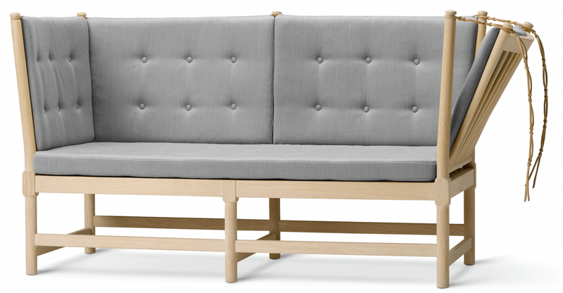 Spoke - Back Sofa - Soap Treated Oak - Fredericia - Sofas - Fiord 271 - HORNE