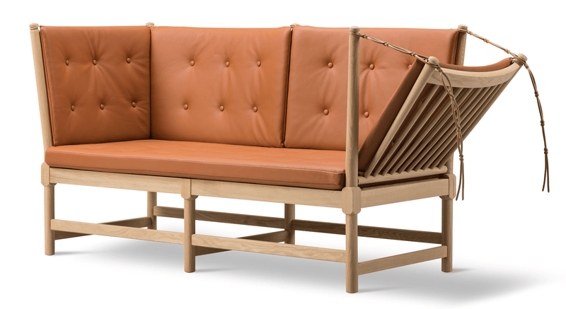 Spoke - Back Sofa - Soap Treated Oak - Fredericia - Sofas - Fiord 271 - HORNE