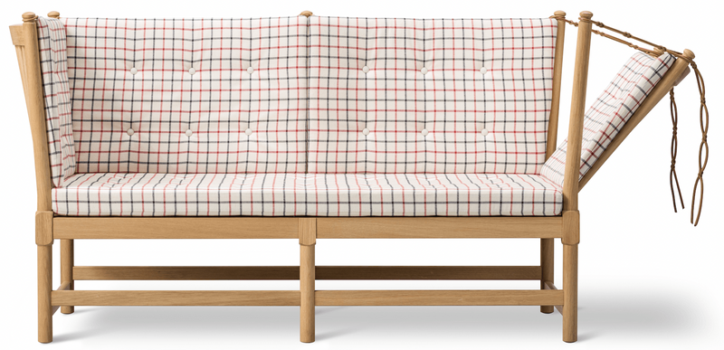 Spoke - Back Sofa - Soap Treated Oak - Fredericia - Sofas - Fiord 271 - HORNE