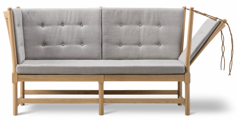 Spoke - Back Sofa - Soap Treated Oak - Fredericia - Sofas - Fiord 271 - HORNE