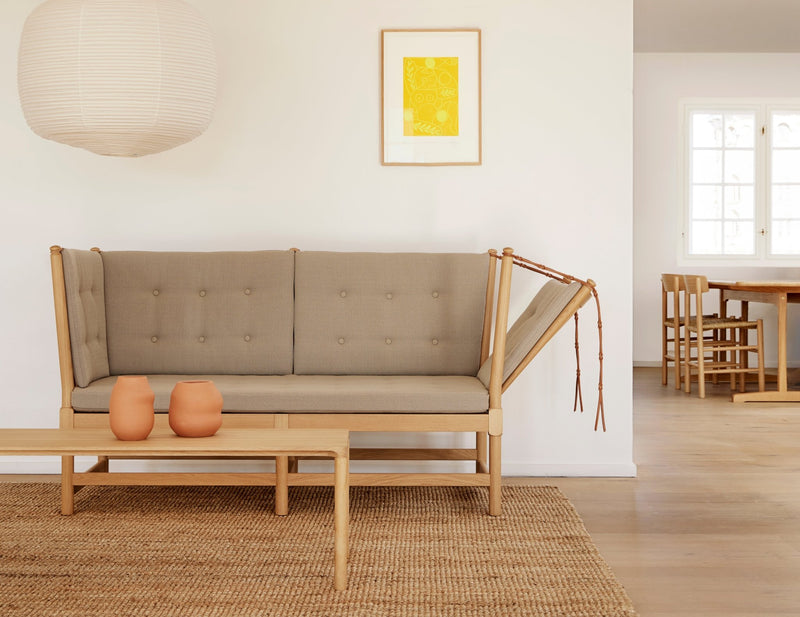 Spoke - Back Sofa - Soap Treated Oak - Fredericia - Sofas - Fiord 271 - HORNE