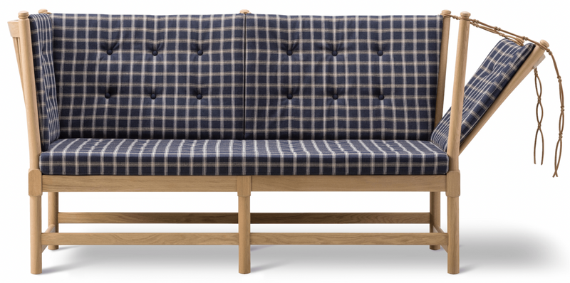 Spoke - Back Sofa - Soap Treated Oak - Fredericia - Sofas - Fiord 271 - HORNE