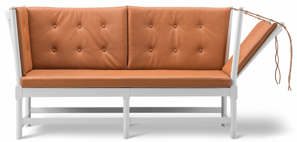 Spoke - Back Sofa - White Lacquered Oak - Fredericia - Sofas - Omni 307 - HORNE