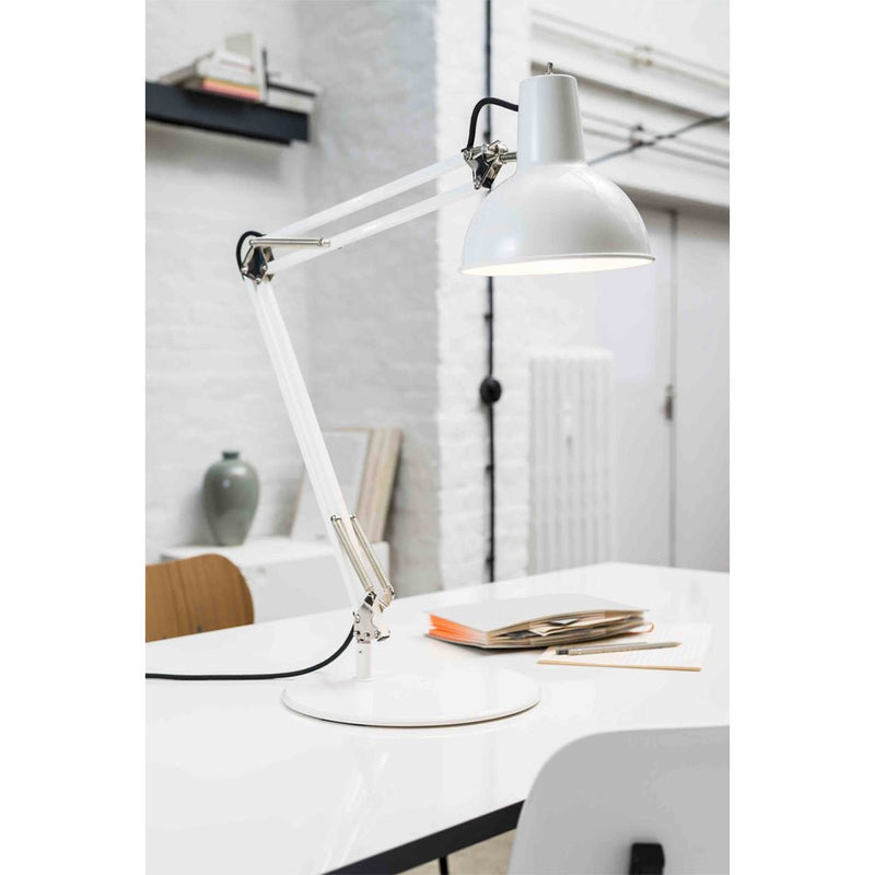 Spring Balanced Table Lamp - Midgard - Table + Task - White - HORNE