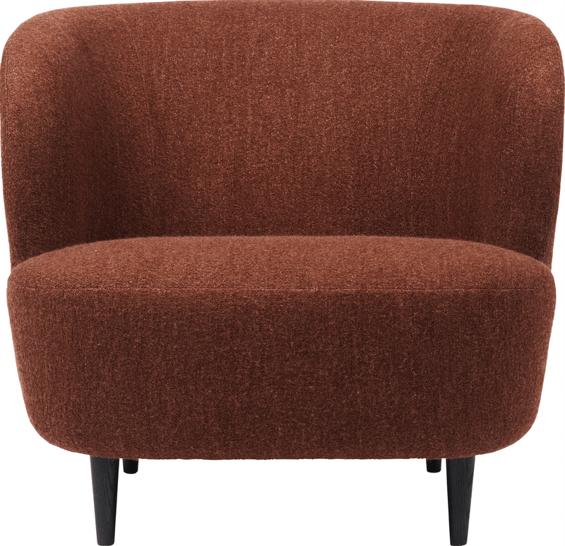 Stay Lounge Chair - Large, Wooden Legs - Gubi - Chairs - American Walnut - Gabriel Tempt - 60152 - HORNE