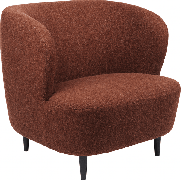 Stay Lounge Chair - Large, Wooden Legs - Gubi - Chairs - American Walnut - Gabriel Tempt - 60152 - HORNE