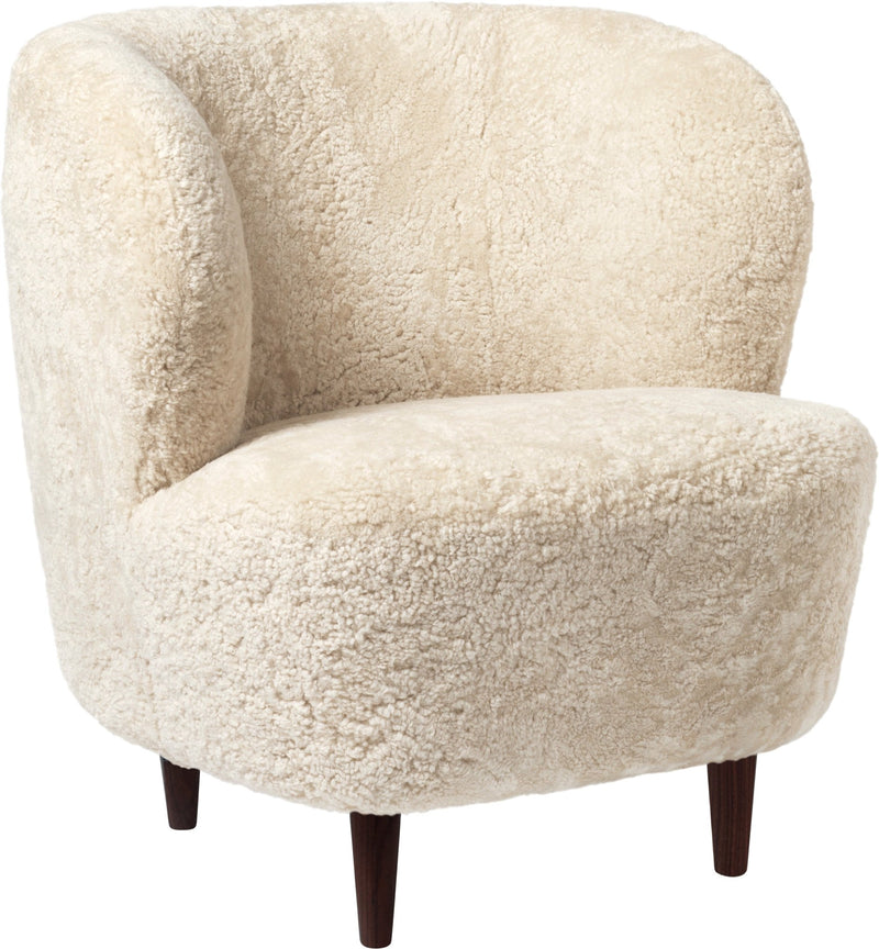 Stay Lounge Chair - Small, Wooden Legs - Gubi - Chairs - American Walnut - Gabriel Tempt - 60152 - HORNE