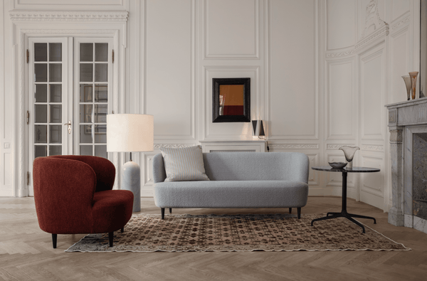 Stay Sofa - 150x70 - Wood Legs - Gubi - Sofas - Gabriel Tempt - 60152 - American Walnut - HORNE