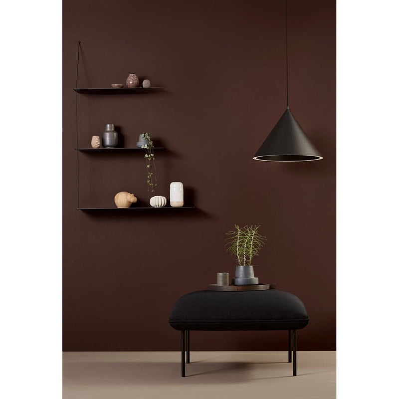 Stedge Shelf - Woud - Shelving - 31 Inches - White Oak - HORNE