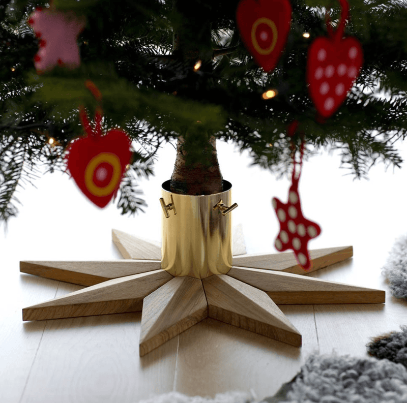 Stella Christmas Tree Base - Skagerak by Fritz Hansen - Storage + Organization - Oak - HORNE