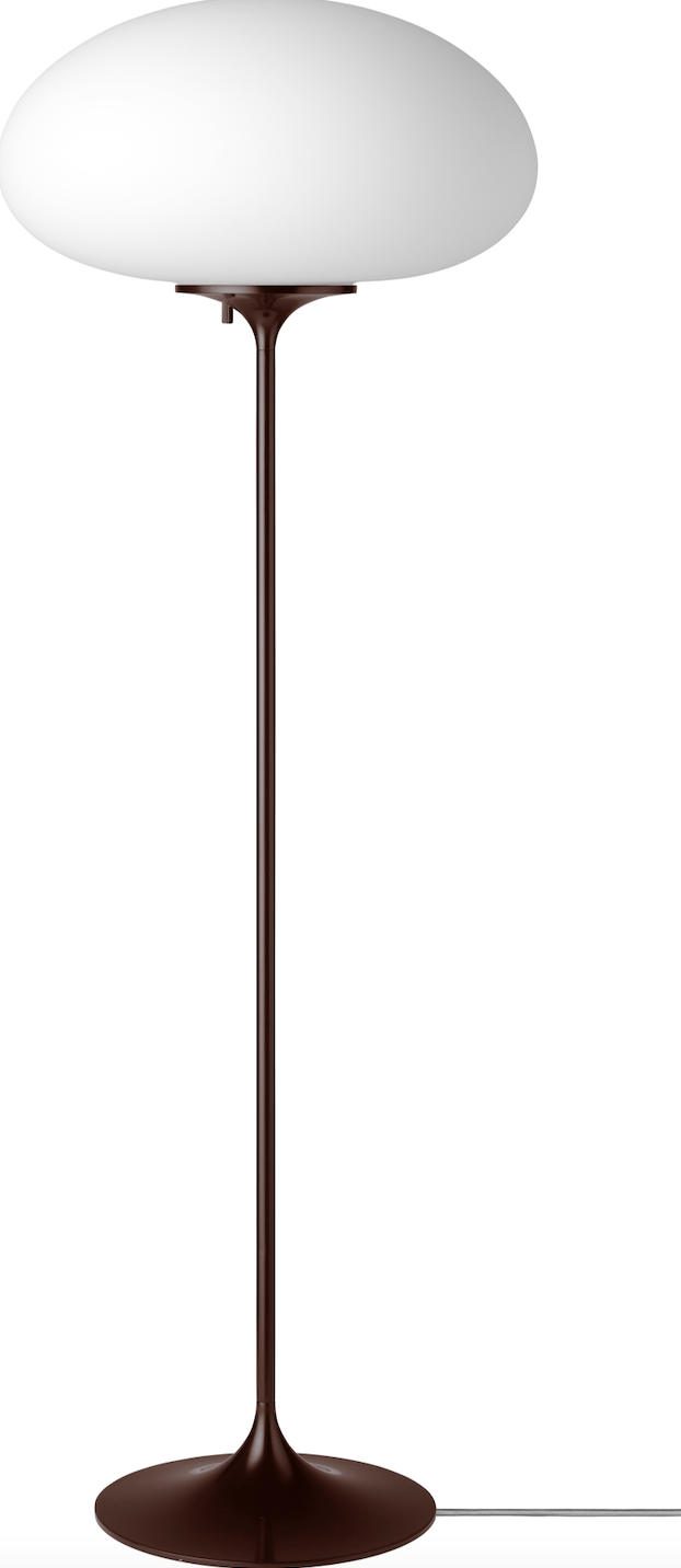 Stemlite Floor Lamp - Gubi - Floor Lamps - Black Chrome - HORNE
