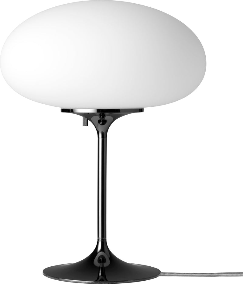 Stemlite Table Lamp - Gubi - Table + Task - Black Chrome - HORNE