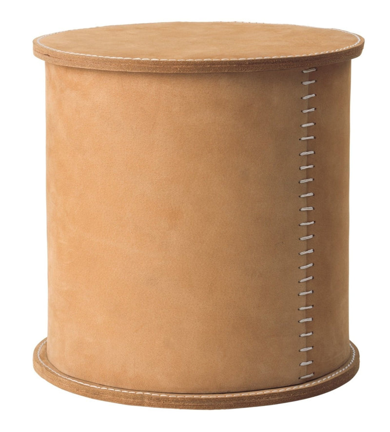 Stitched Leather Box - Kristina Dam - Office Accessories - Small - HORNE