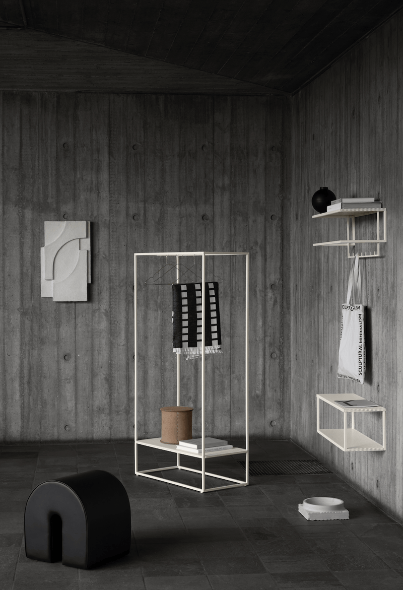 Stitched Leather Box - Kristina Dam - Office Accessories - Small - HORNE