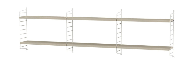 String Bedroom Shelving - Unit E - String Furniture - Shelving - White/White - HORNE