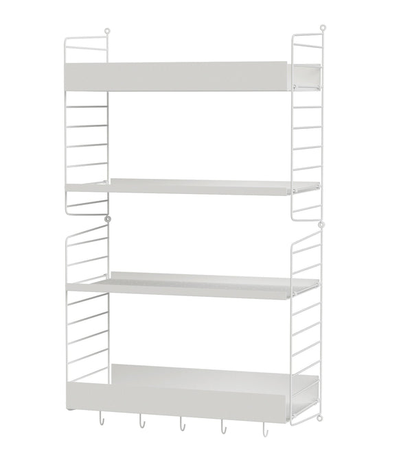 String Kitchen Shelving - Unit H - String Furniture - Shelving - White - HORNE