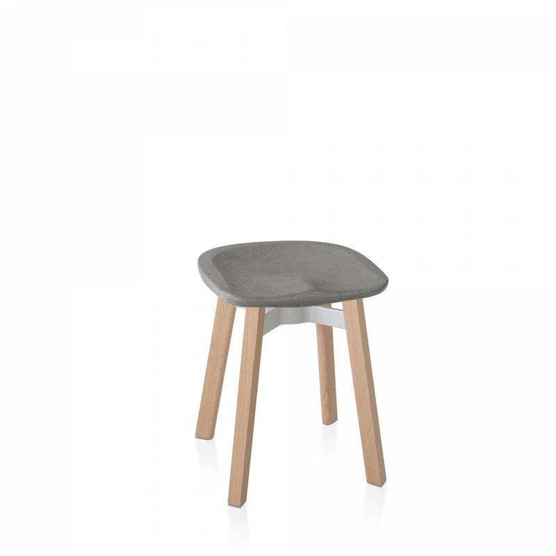 Su by Nano Small Stool - Emeco - Stools + Benches + Ottomans - Cork - Wood - HORNE