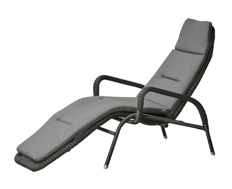 Sunrise Sunchair - Cane Line - Outdoor Furniture - Grey Natté w/QuickDry & Airflow System - HORNE