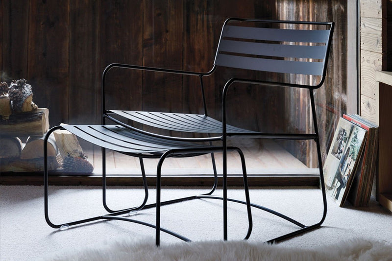 Surprising Footrest - Fermob Outdoor Furniture - Black Cherry - HORNE