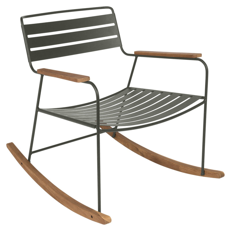 Surprising Rocking Chair - Fermob - Outdoor Furniture - Acapulco Blue - HORNE