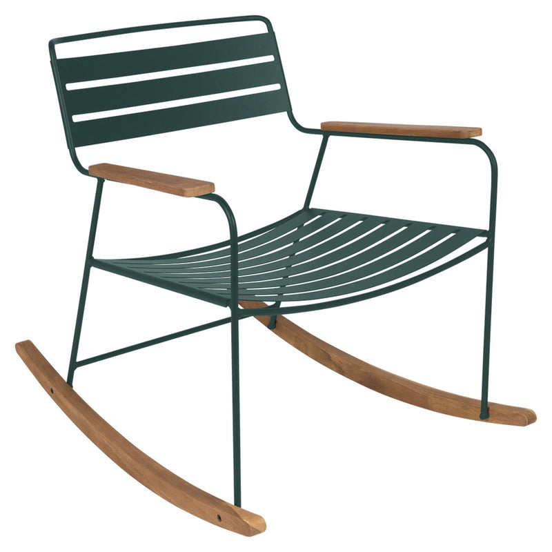 Surprising Rocking Chair - Fermob - Outdoor Furniture - Acapulco Blue - HORNE