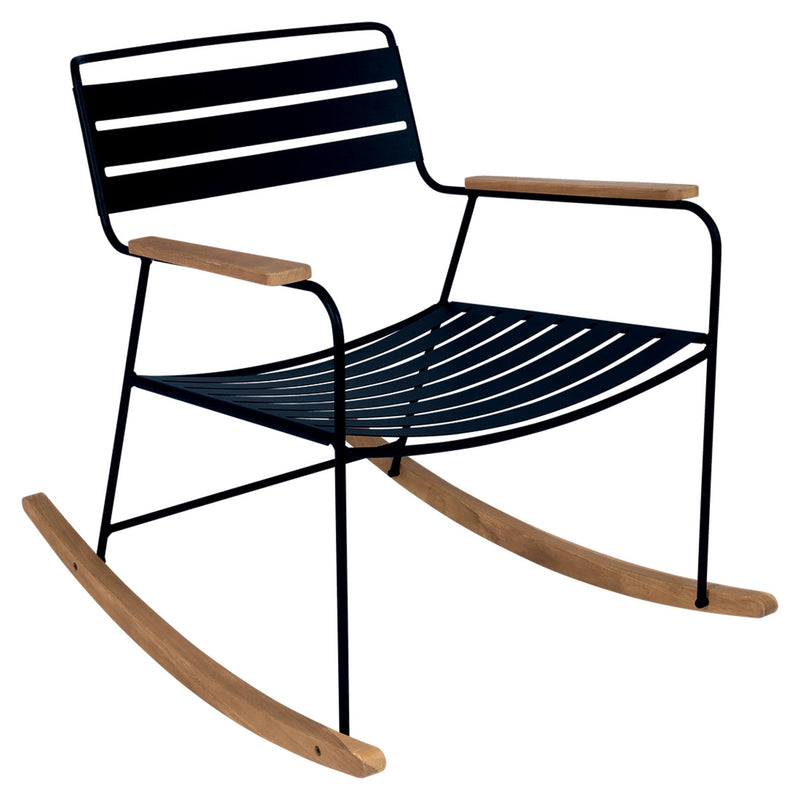 Surprising Rocking Chair - Fermob - Outdoor Furniture - Acapulco Blue - HORNE