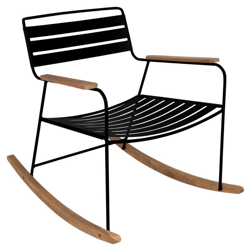 Surprising Rocking Chair - Fermob - Outdoor Furniture - Acapulco Blue - HORNE