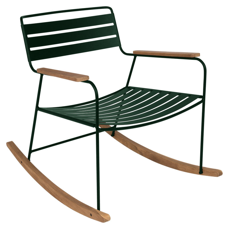 Surprising Rocking Chair - Fermob - Outdoor Furniture - Acapulco Blue - HORNE