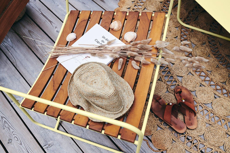 Surprising Teak Low Armchair - HORNE