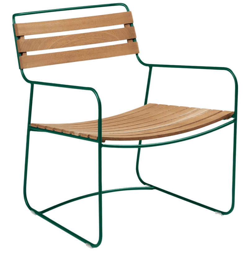 Surprising Teak Low Armchair - HORNE