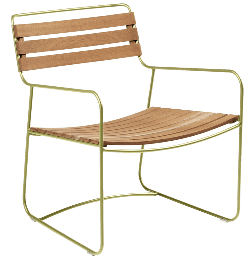 Surprising Teak Low Armchair - HORNE